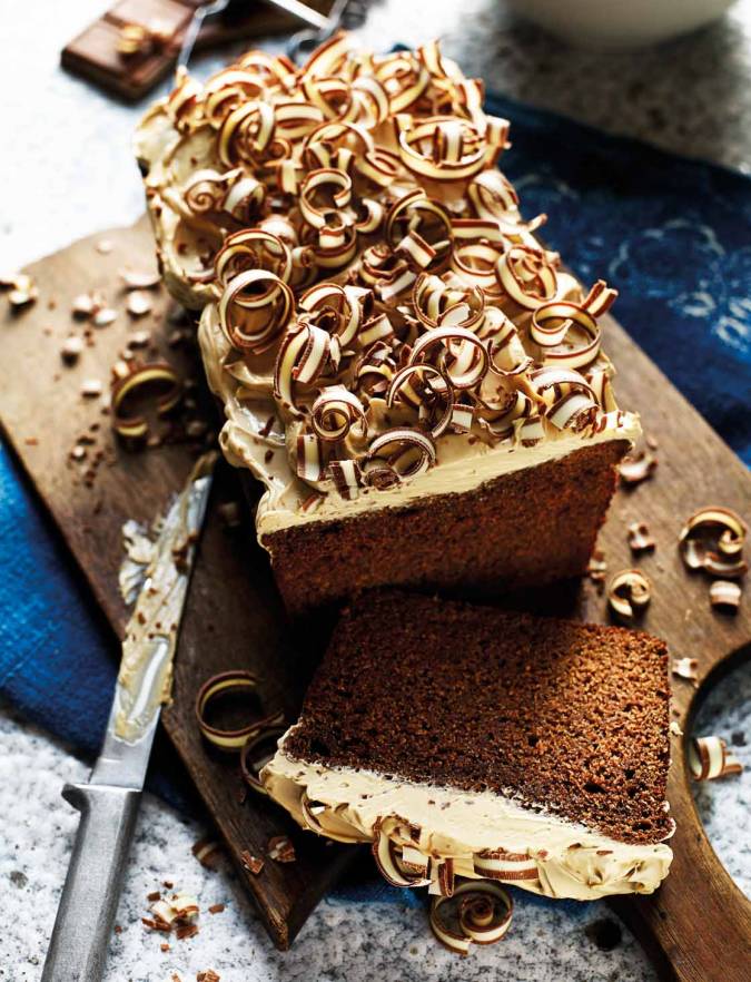 Recipe: Mocha cake with latte icing