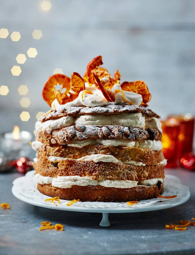 Recipe: Panettone with Campari and mandarin cream