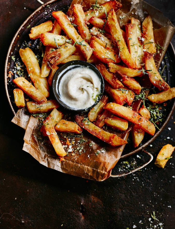 Recipe: Chunky double-cooked chips