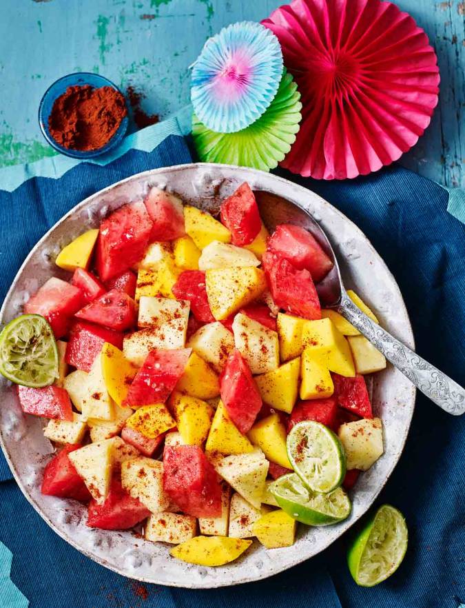Recipe: Fruit salad with chilli and lime