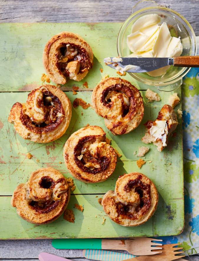 Recipe: Cheese and Marmite swirls