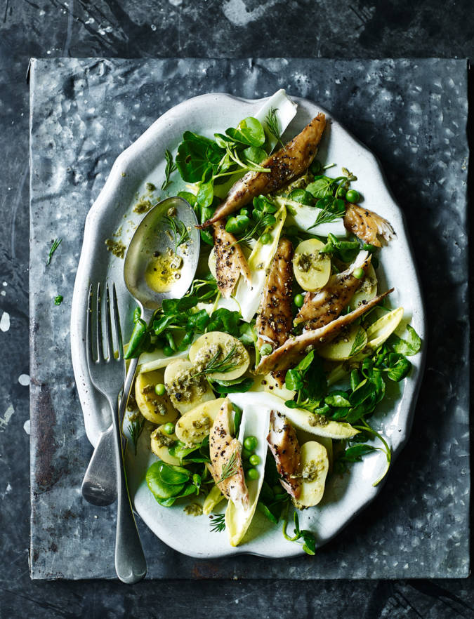 Recipe: Scandi potato and mackerel salad
