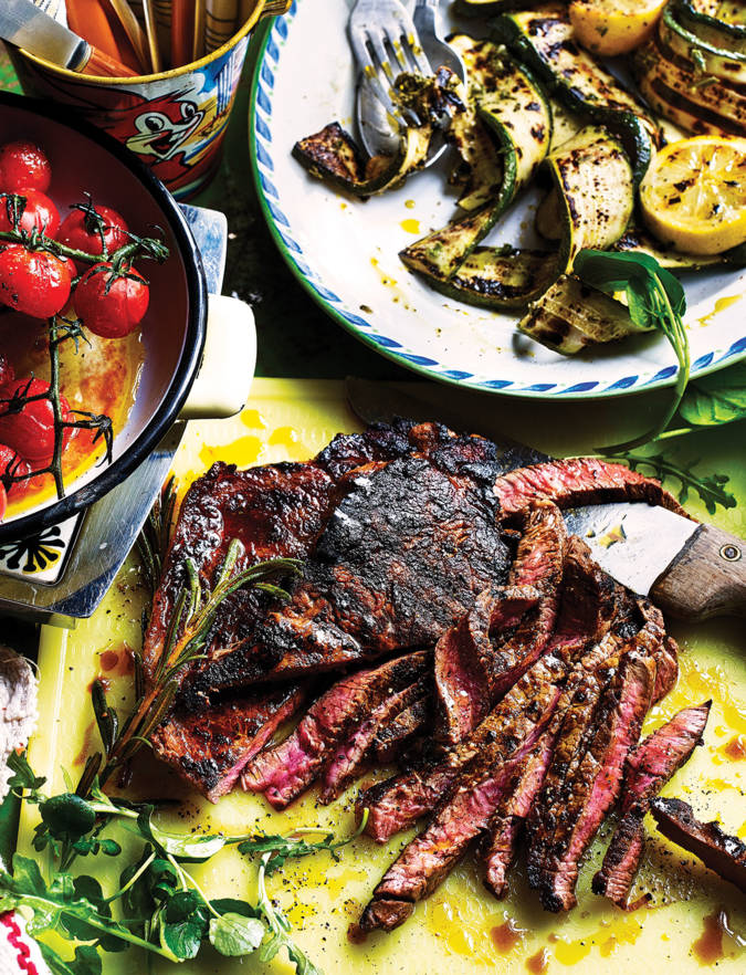 Recipe: Coffee and rum-marinated steaks