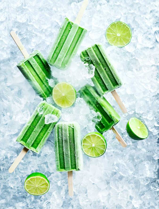 Recipe: Green smoothie lollies