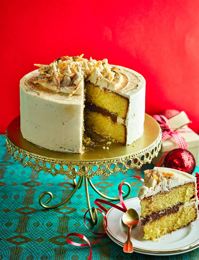 Recipe: Chocolate and orange polenta cake