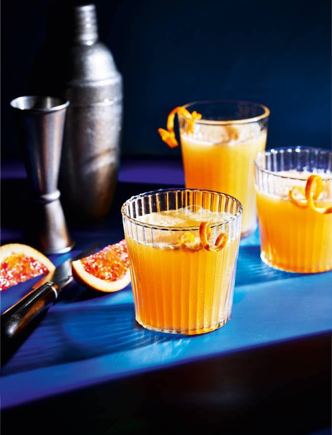 Blood Orange 75 cocktail recipe | Sainsbury's Magazine Blood Orange 75 cocktail recipe | Sainsbury's Magazine