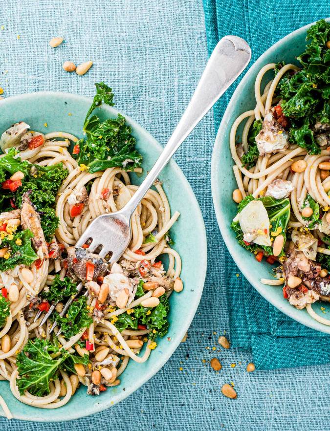 Recipe: Zingy sardine spaghetti