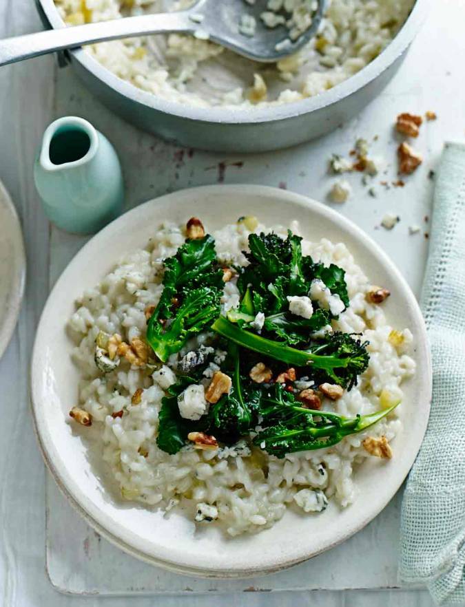 Recipe: Gorgonzola and broccoli risotto