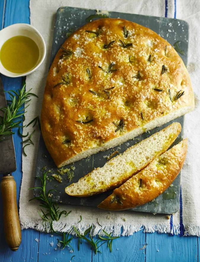 Rosemary focaccia Sainsbury's Magazine