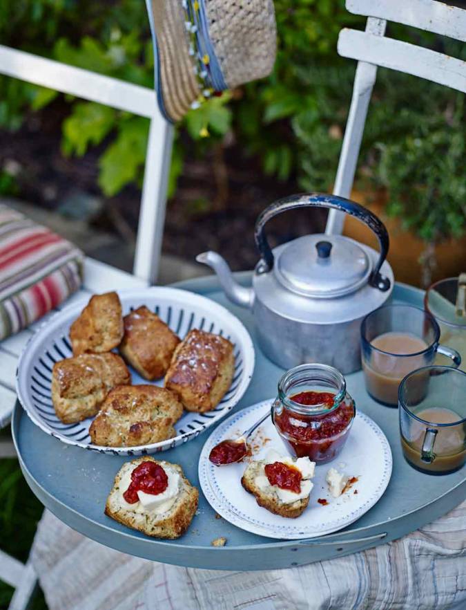 Recipe: Wensleydale cheese and double mustard scones