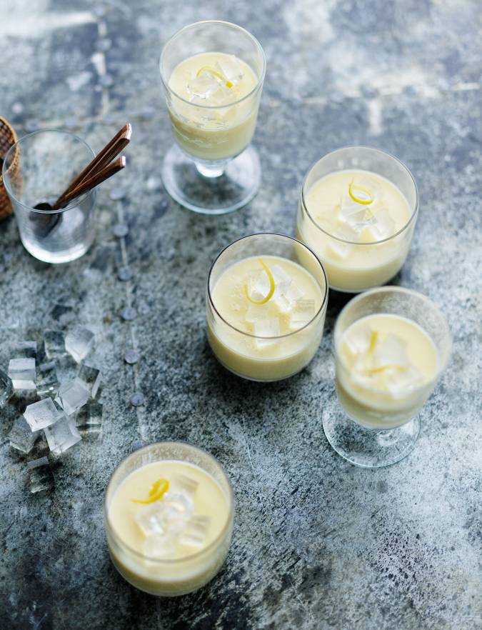 Recipe: Gin and lemon pots with boozy jelly cubes