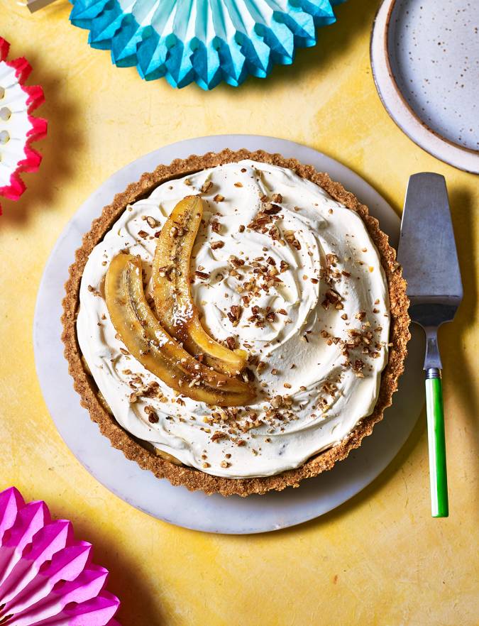 Recipe: Boozy banoffee pie