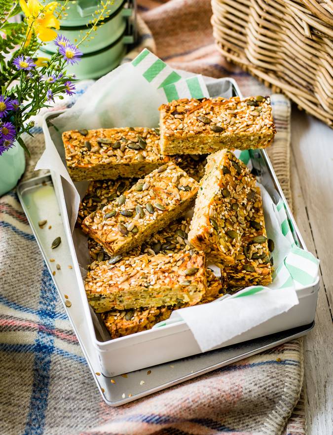 Recipe: Cheese and onion flapjacks