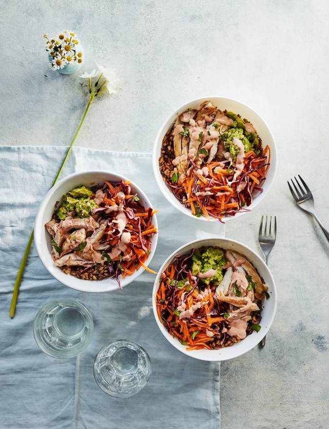 Recipe: Spicy chicken and grains