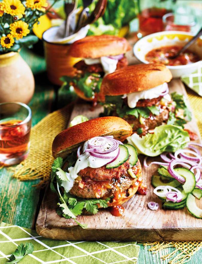 Recipe: Chowpatty lamb burgers