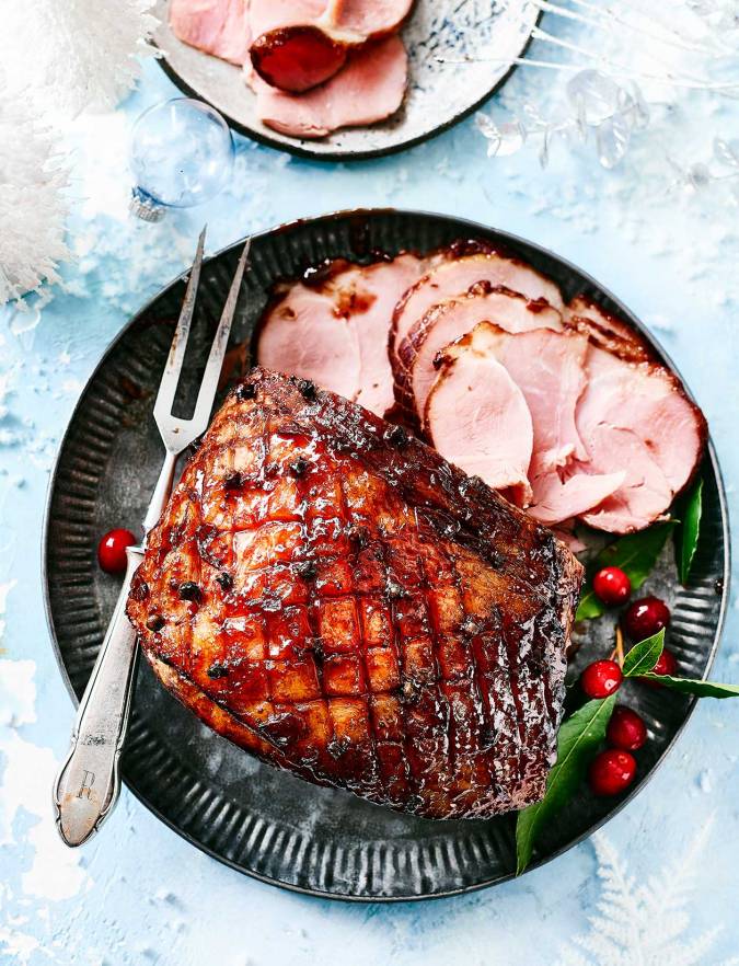 Recipe: Mulled wine glazed ham