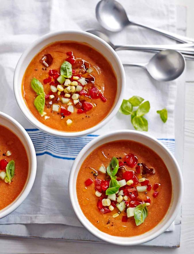 Recipe: Summer vegetable gazpacho