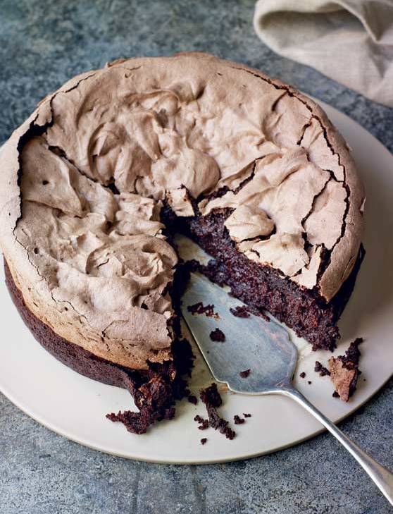 Ian Anderson's Guide to Choosing Indian Food - Jethro Tull Double-baked chocolate meringue brownie | Sainsbury's Magazine