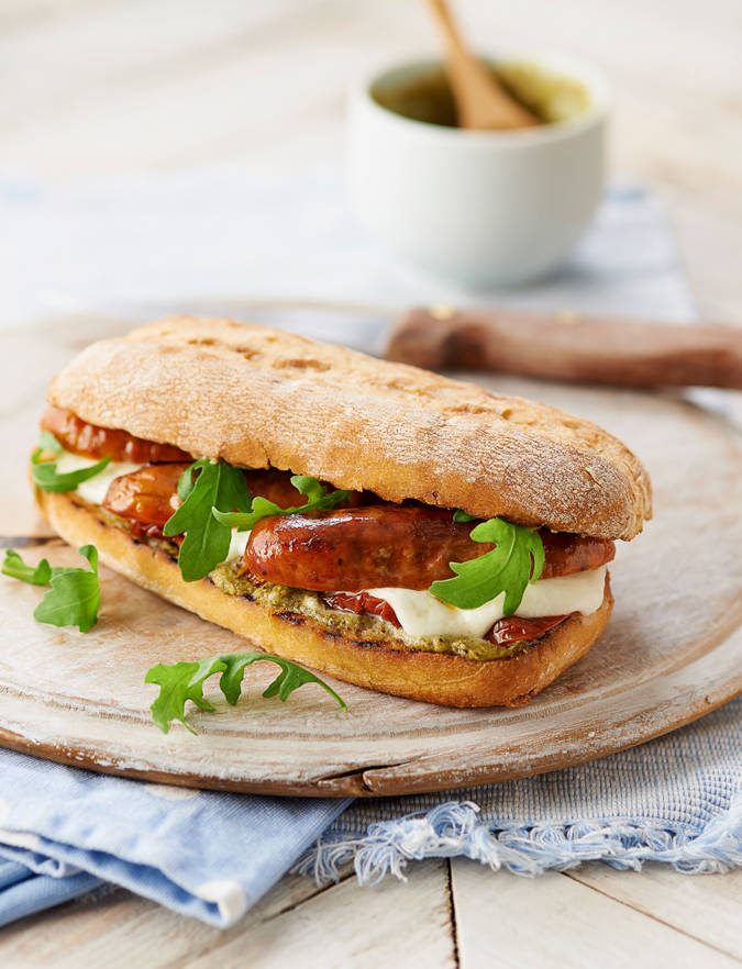Italian Style Sausage Sandwich Sainsbury S Magazine