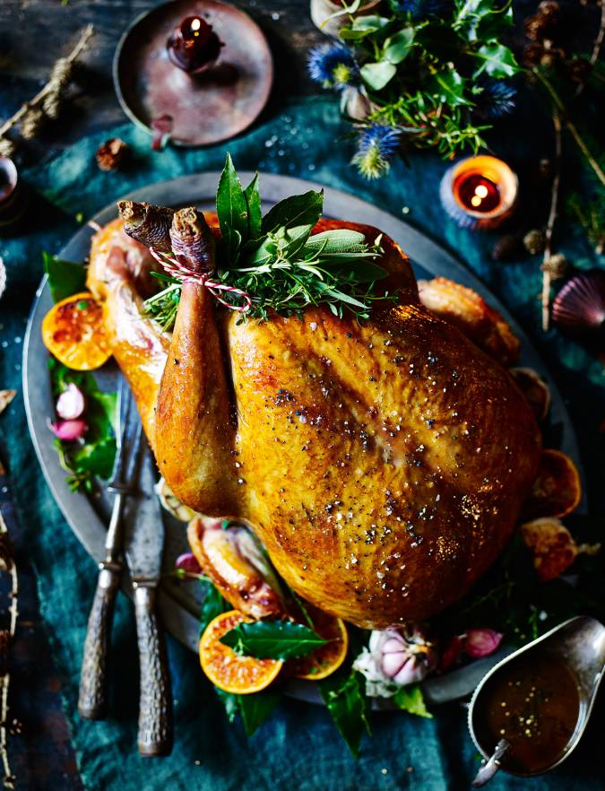 Recipe: Honey-spiced Christmas turkey