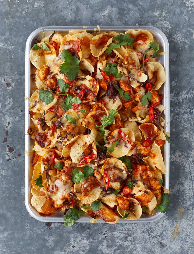 Recipe: Chicken tikka nachos