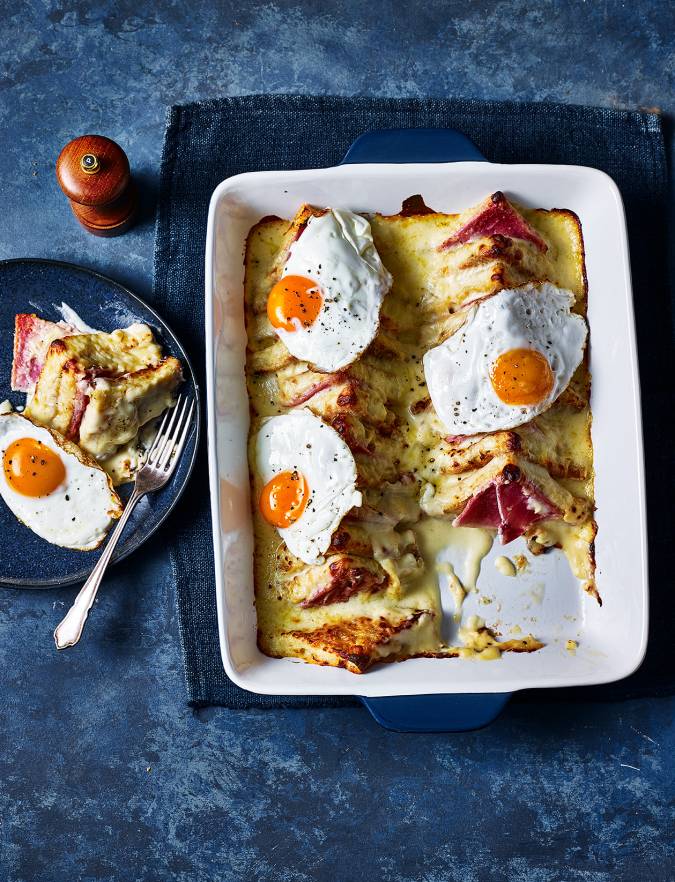 Recipe: Croque madame brunch bake