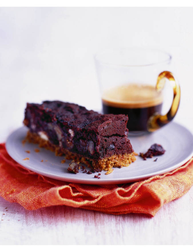Recipe: Decadent chocolate and chestnut bars
