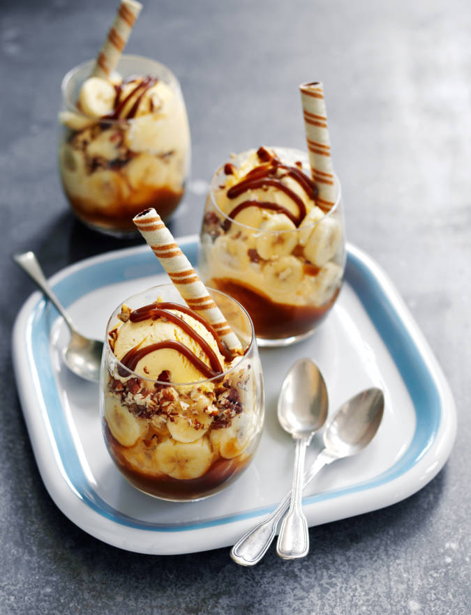 Recipe: Banoffee sundaes