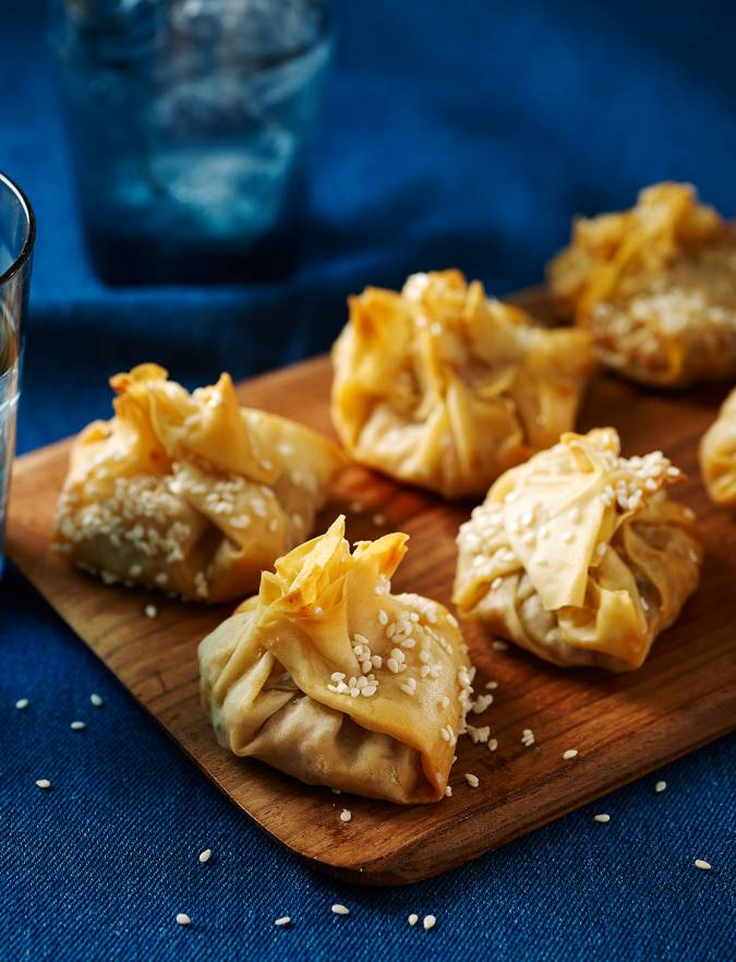 Recipe: Pork and chorizo purses