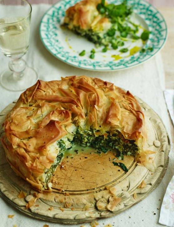 Recipe: Spring spanakopita