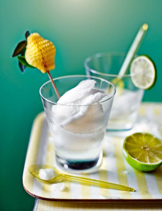 Recipe: Gin and tonic sorbet with lime