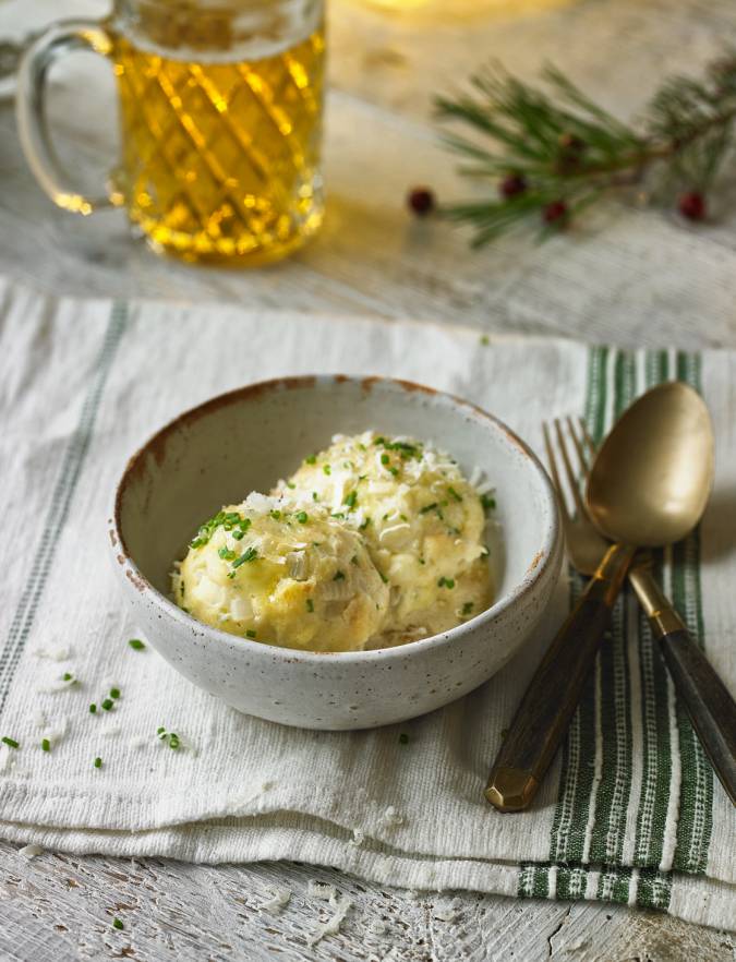Recipe: Cheesy dumplings