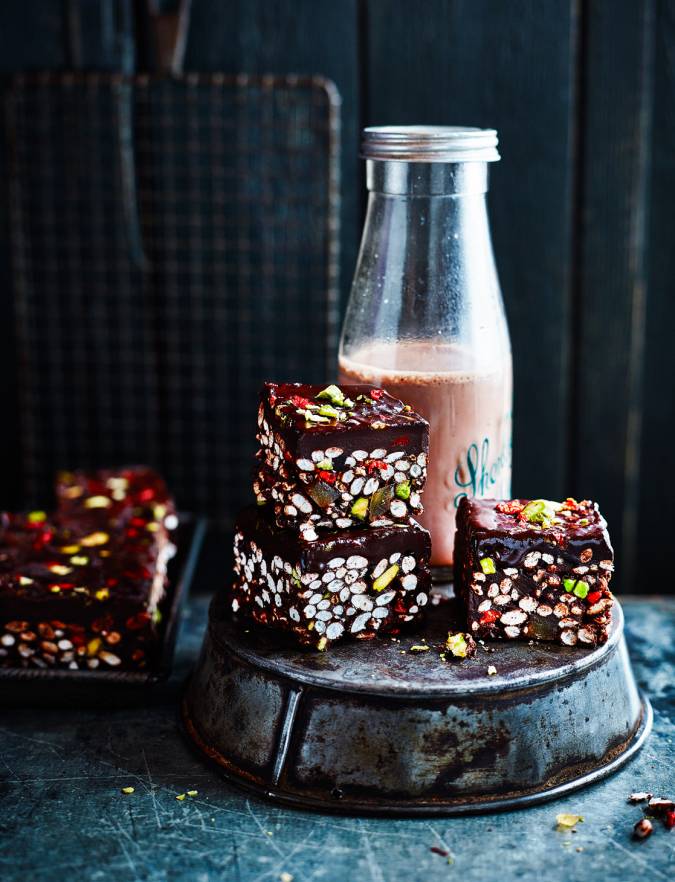 chocolate crispie squares sainsbury magazine chocolate crispie squares sainsbury magazine