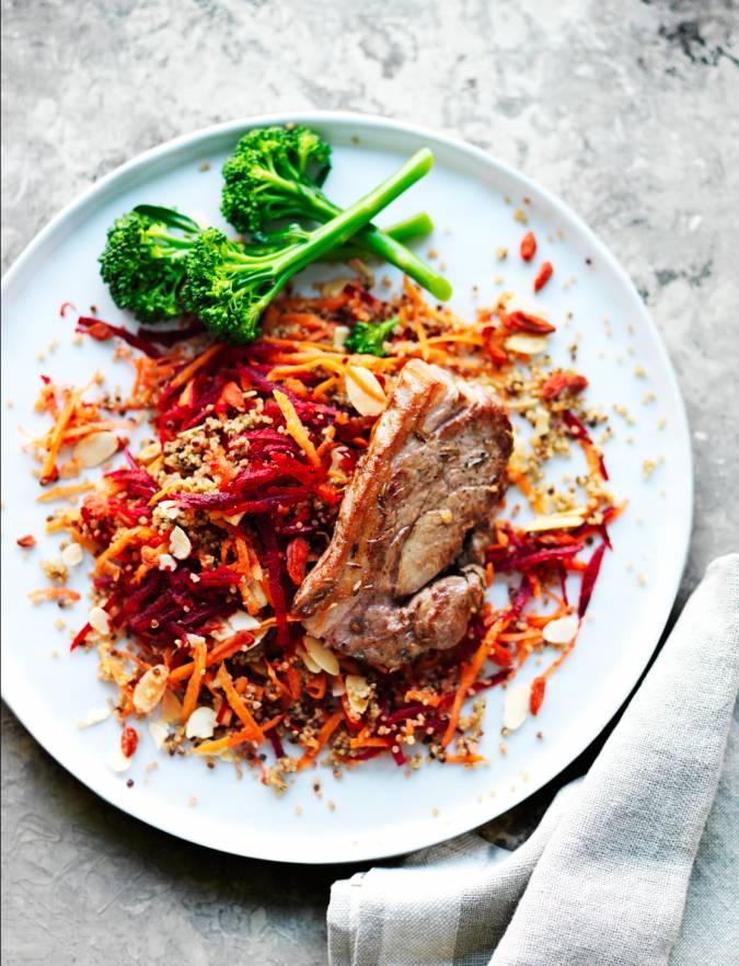 Lamb steak recipe | Sainsbury's Magazine