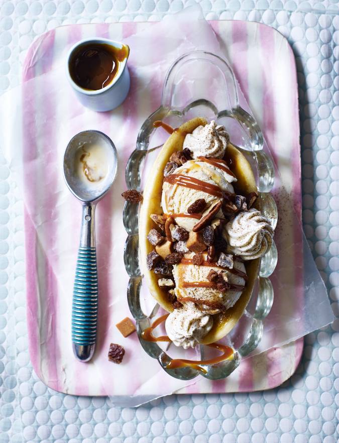 Recipe: Rum banana split