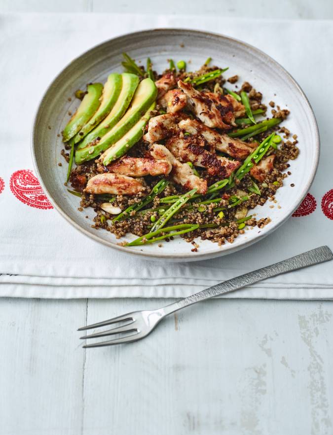 Recipe: Asian chicken and ginger salad