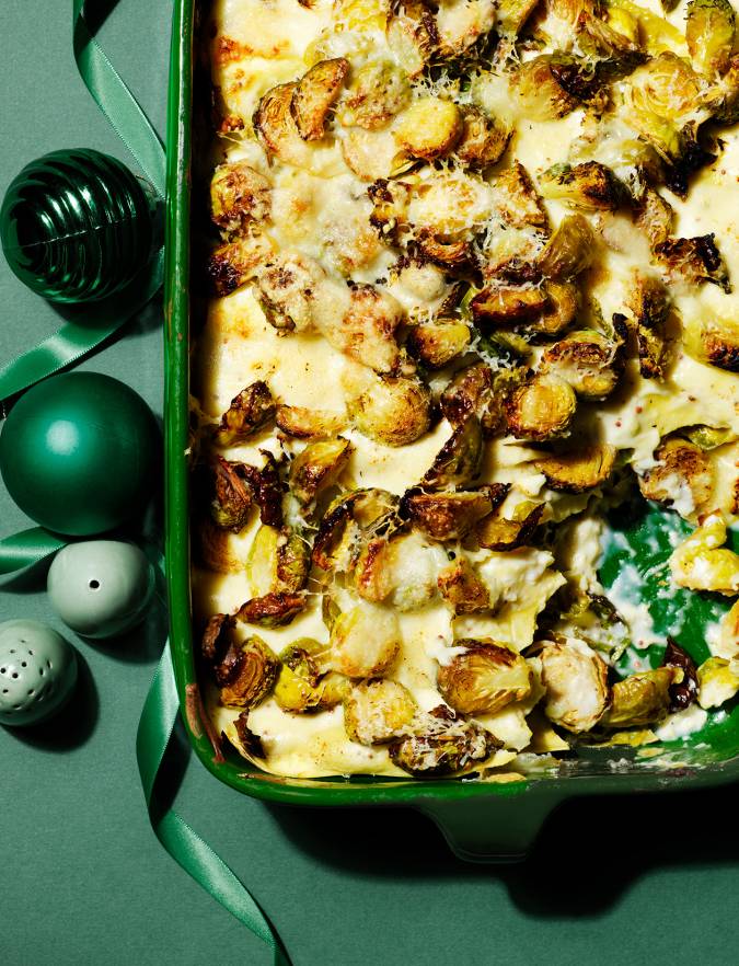 Recipe: Brussels sprouts lasagne