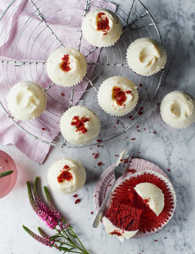 Recipe: Hummingbird Bakery red velvet cupcakes