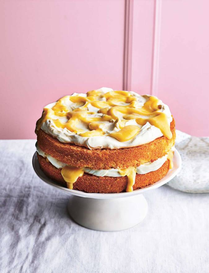 Recipe: Lemon mascarpone Victoria sponge