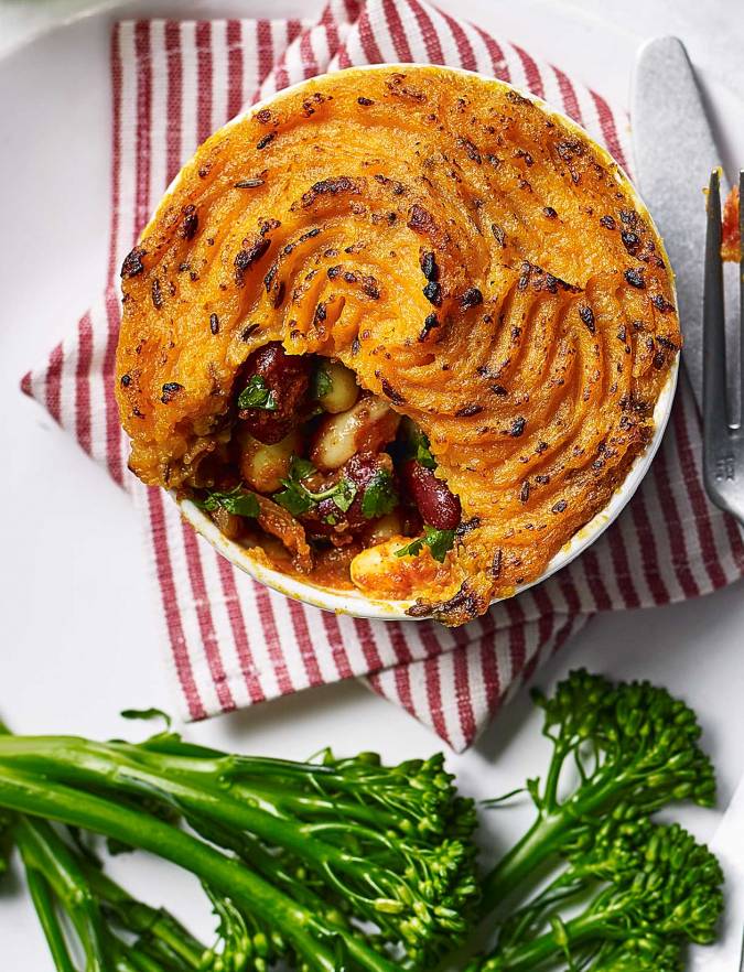 Recipe: Tikka masala bean pot pies