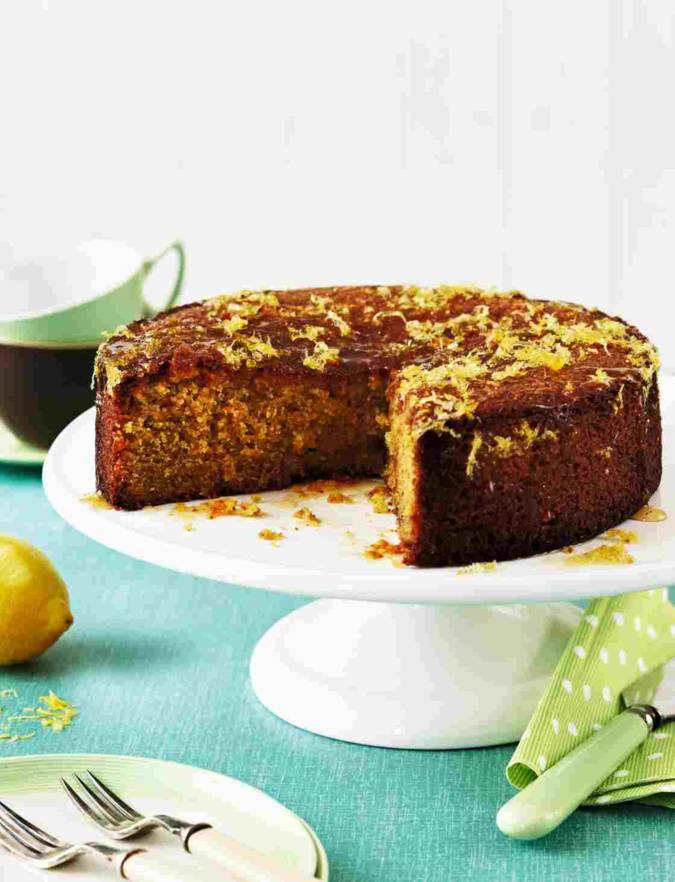 Recipe: Lemon polenta cake