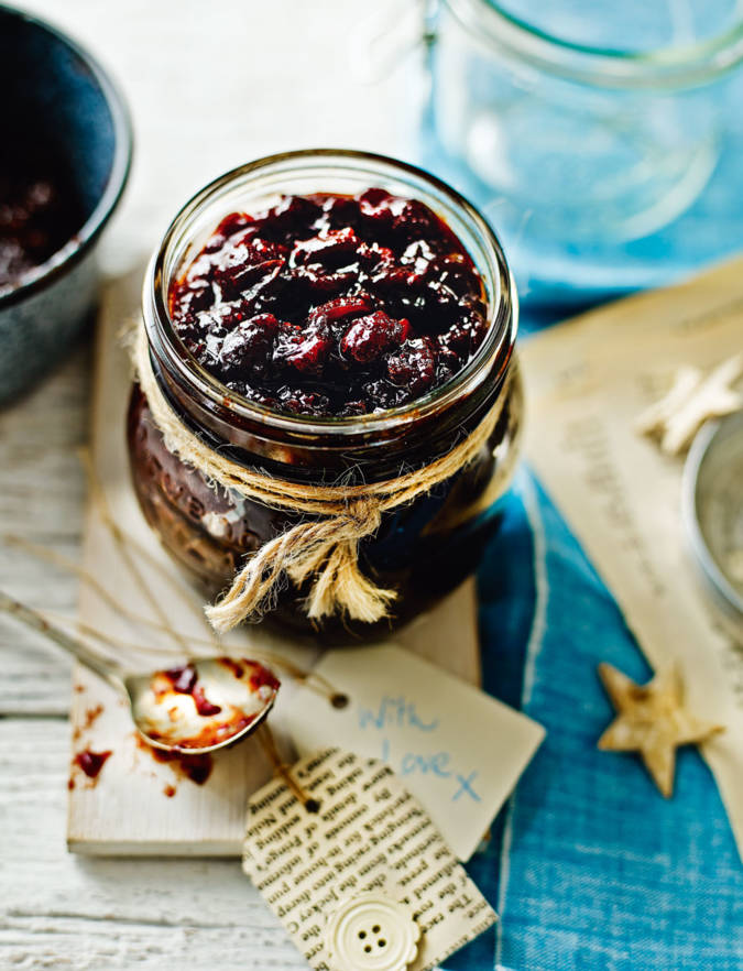 Recipe: Mulled cranberry and red onion chutney