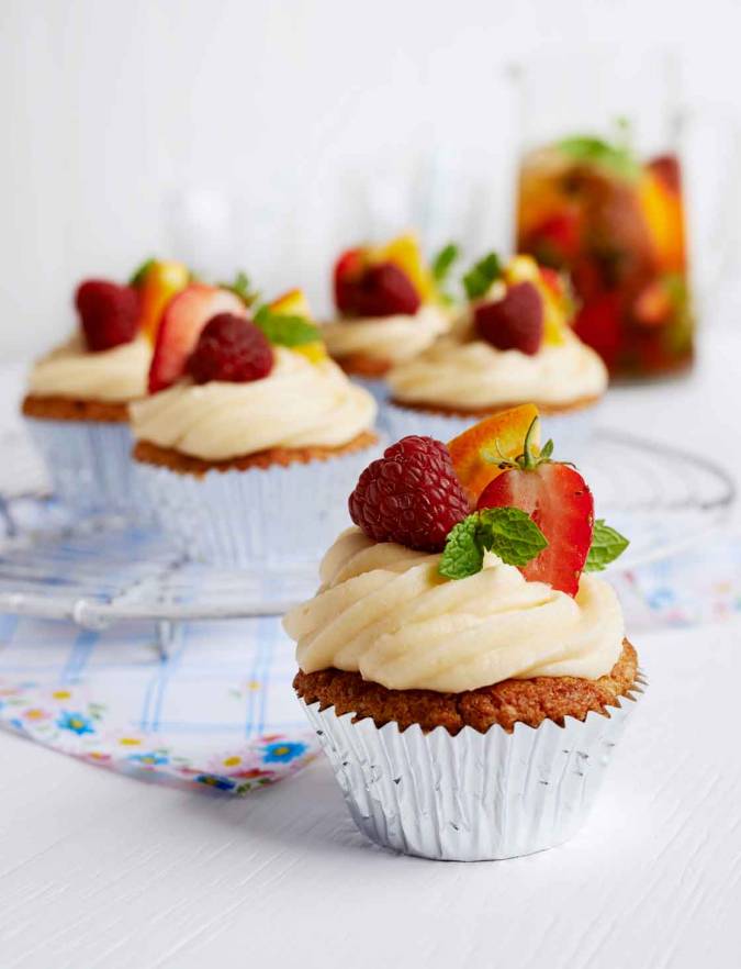 Recipe: Pimm's cupcakes