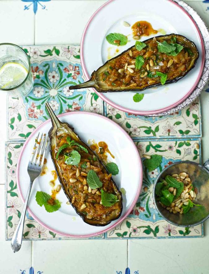 Recipe: Turkish stuffed aubergines