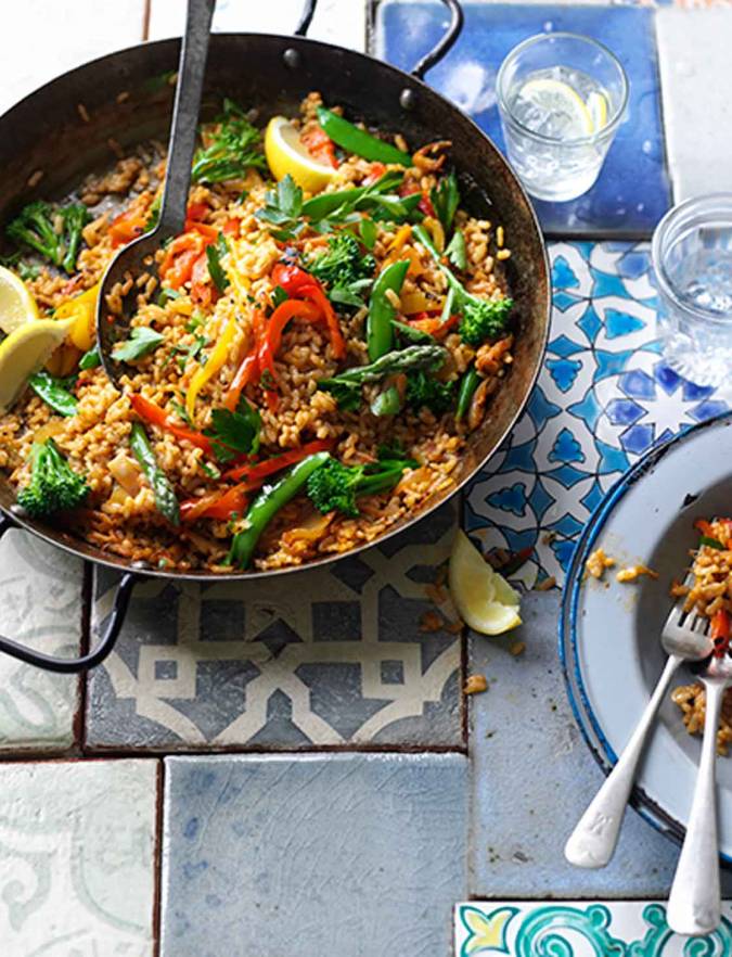 Recipe: Veggie paella