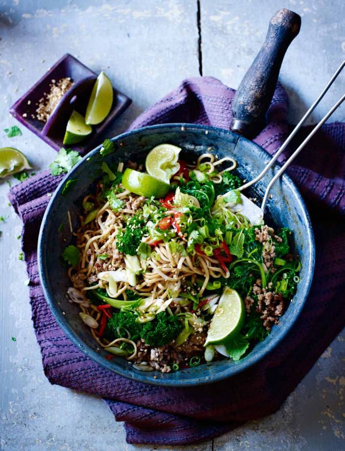 Recipe: Kale, pork and sesame stir-fry