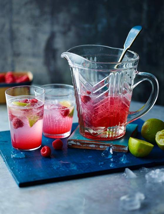 Recipe: Raspberry, lime and rose cordial