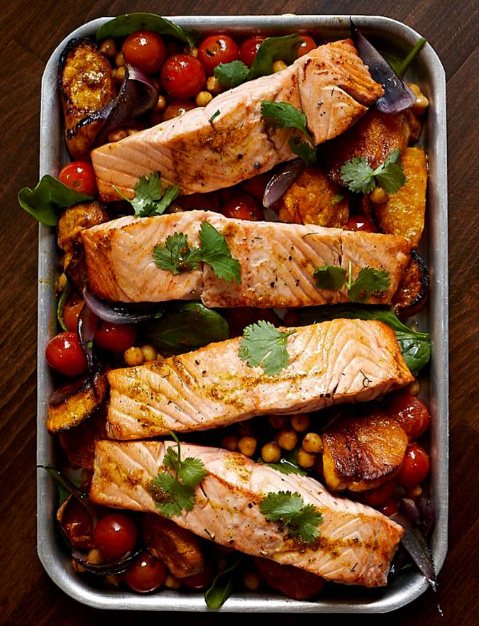 Recipe: Indian-style salmon