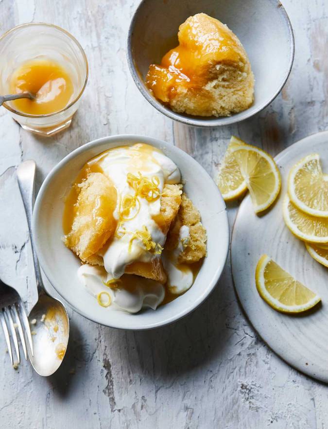 Recipe: Microwave lemon pudding