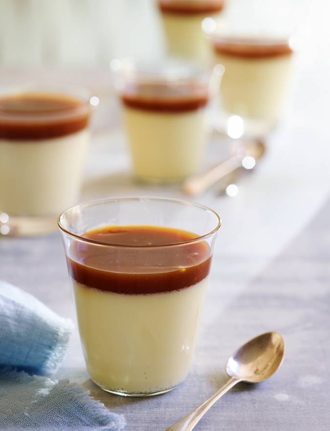 Recipe: Salted caramel panna cotta